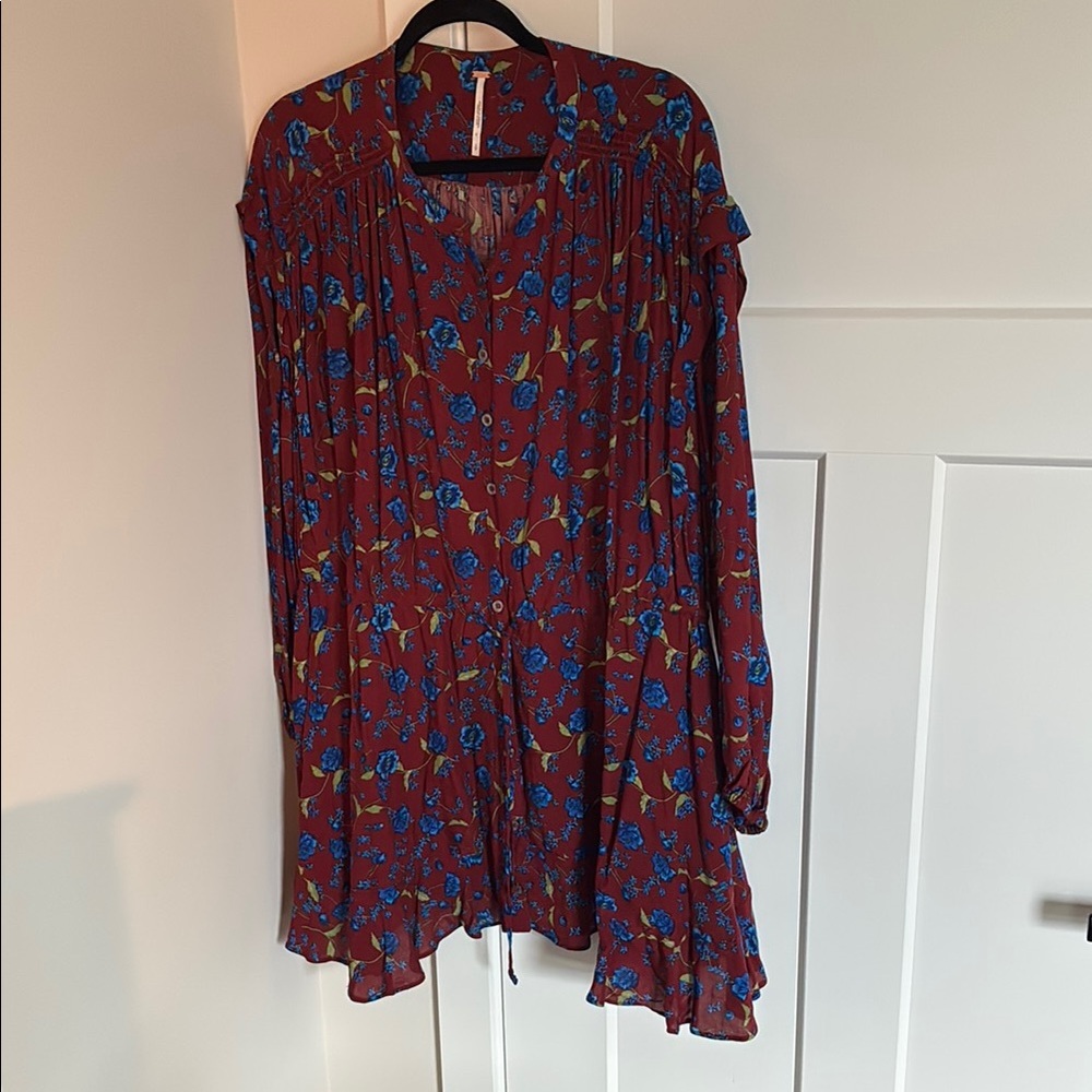 Free People Flower Fields Mini Dress